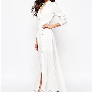 Jetset Diaries Sahara Maxi Dress XS White Cream